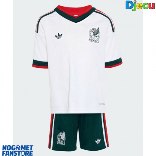 Meksiko Gostujuci Dres za djecu SP 2026 Kratak Rukav (+ Kratke hlače)